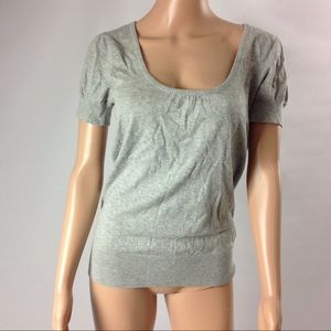 New April Girl Women Sweater Knit Top Shortsleeve